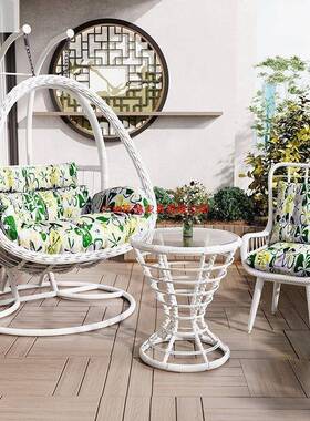 网QMU红阳台吊椅吊吊篮室内室外摇庭院千秋吊床家用篮吊椅秋千床