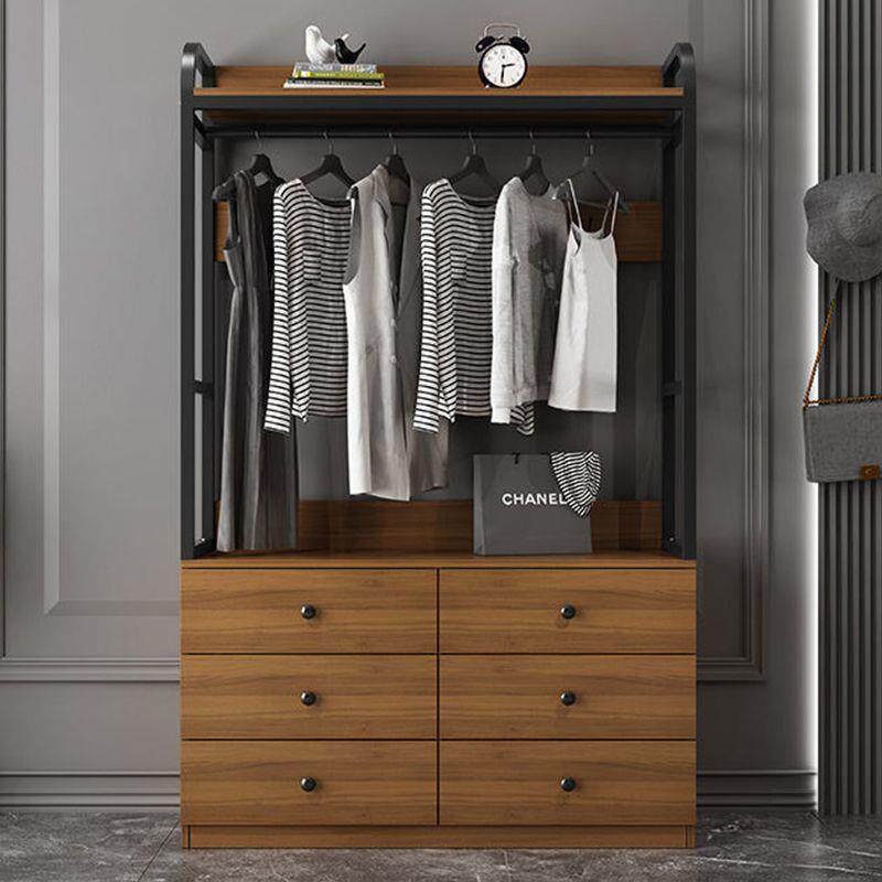 衣架落网地客卧室内红房间衣厅帽置物易挂衣架子RLV家用简铁衣柜