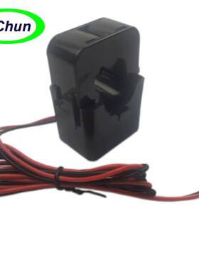 UL认证CT4卡扣开开口式电流合互感器ECS24孔0径2mm交ESG流电10A/1