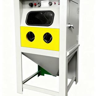 小型高压沙喷砂除机石材抛光刻锈打雕CKM机环保箱式手动喷砂机