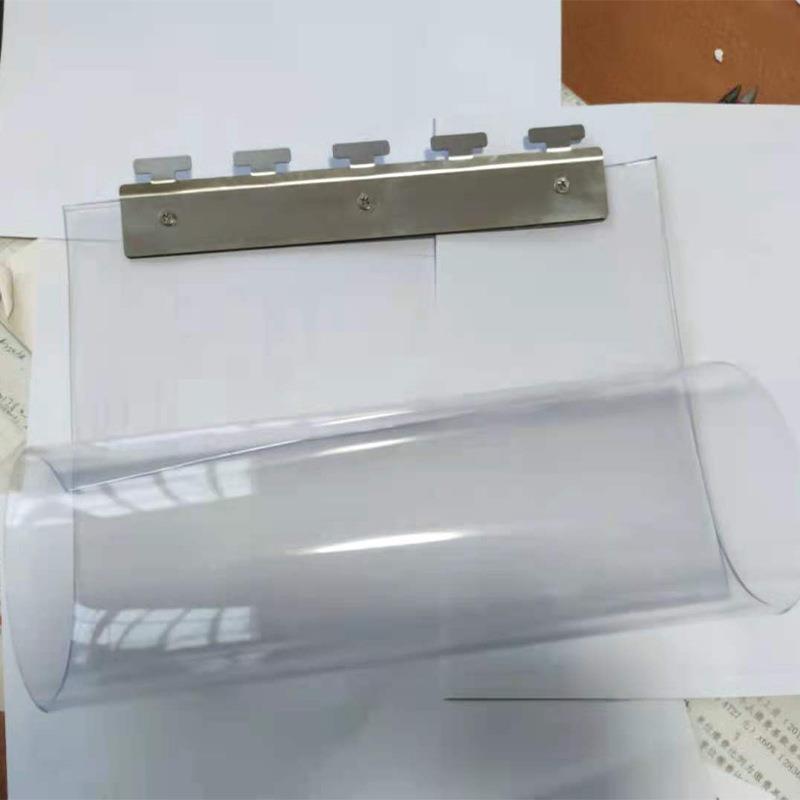 锈钢门帘片挂片龙骨门帘挂龙轨骨道门帘挂片夹片门帘不夹片