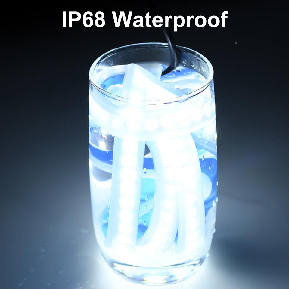 汽车ED机盖态引WH-JGD擎灯APP七彩幻彩RF遥控动扫描改装LE日行转D