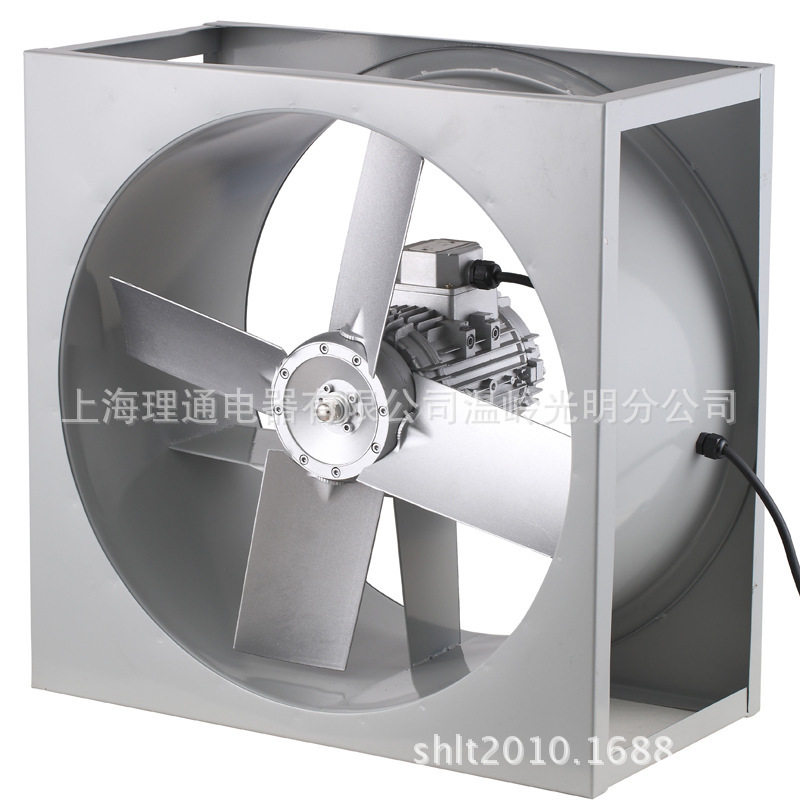 理通SFW-F4-2方形烘烤耐高温高湿轴流风机 铝叶四叶烤烟 F级1.1KW