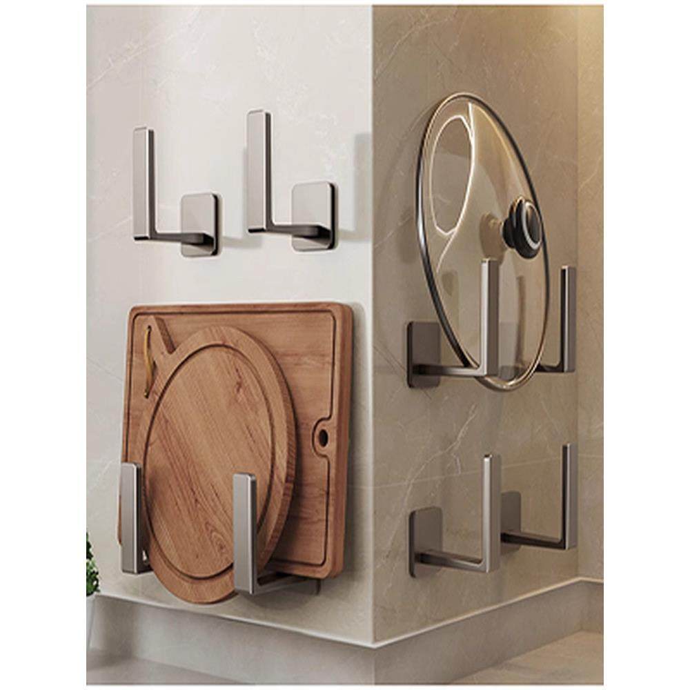 德国GM厨房锅盖架子免打孔壁挂厨房置物架案板砧板菜板收纳挂架,厨房/烹饪用具,锅盖架/锅盖收纳垫,淘宝优惠券,粉丝福利购,淘宝优惠卷