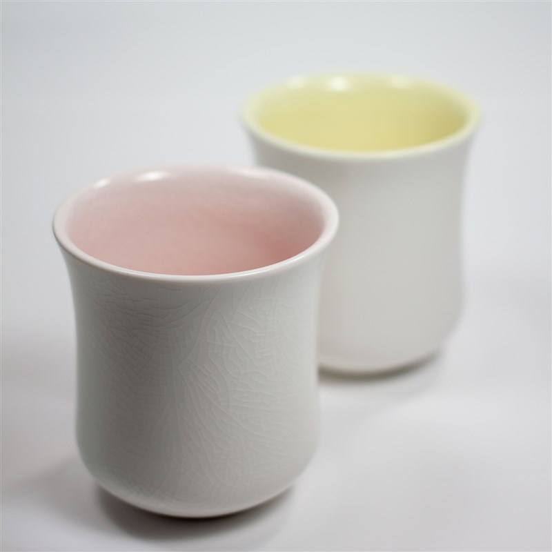 素止 陶瓷冰裂聚香束腰咖啡杯闻香分享杯咖啡馆出品CCC手冲品鉴