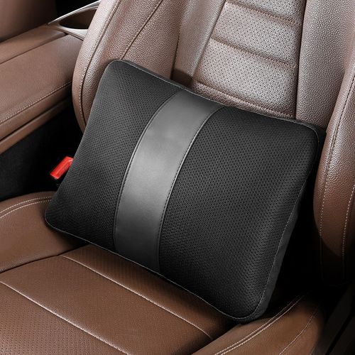 汽车腰靠背四季通用夏季透气车载冰丝腰靠开车护腰车内用品大全