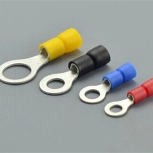 冷压接线端子 500只 线耳 包 RV3.5 圆形预绝缘端头