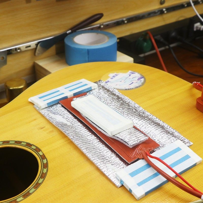 吉他琴桥下码琴码琴枕拆卸更换加热垫民谣古典吉他维修制作工具