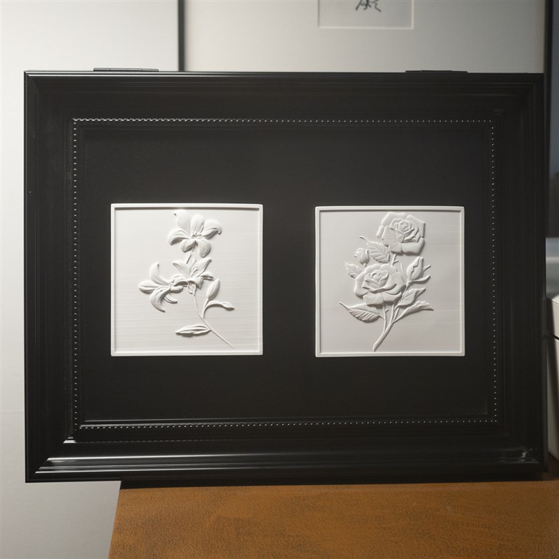 法式中古电表箱装饰画客厅餐厅玄关画复古浮雕画配电箱遮挡挂画