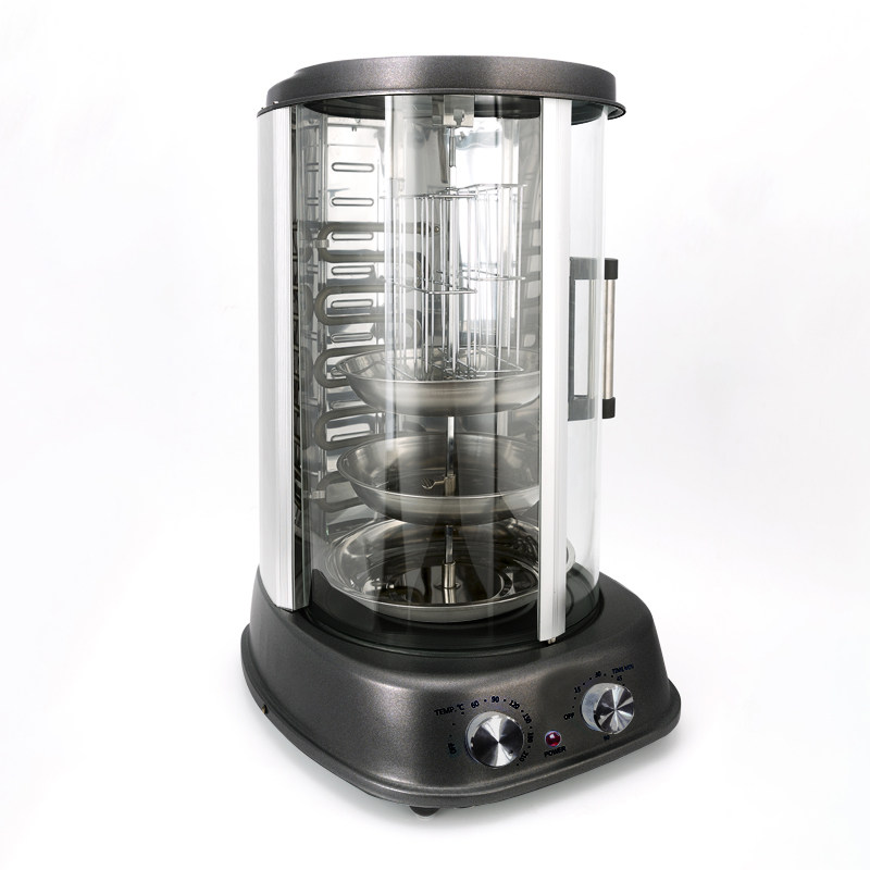 无烟电烧烤炉烤串机土耳其烤肉自动旋转智能全自动微型烤鸭炉单只