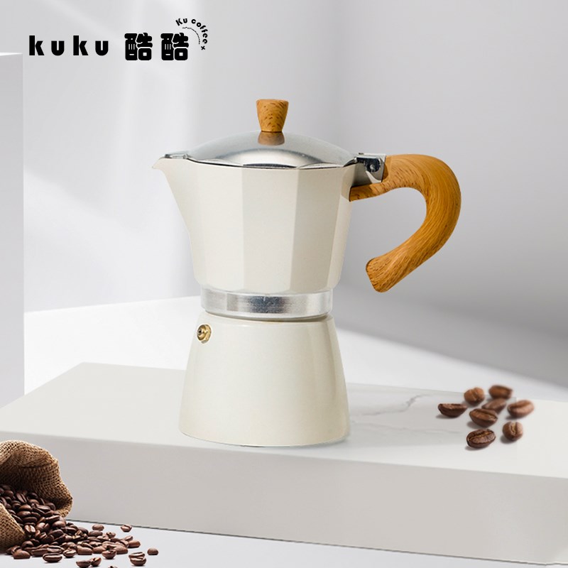 摩卡壶单压阀煮咖啡小型家用器具全自动意式咖啡机手冲咖啡壶套装