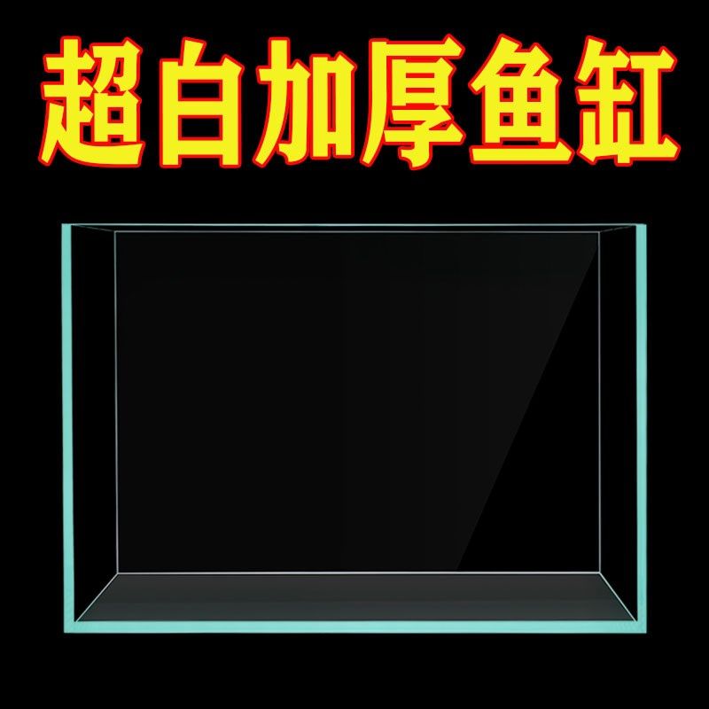 超白面金晶金鱼缸乌龟缸造景鱼缸生态水族箱长方形办公桌水草客厅