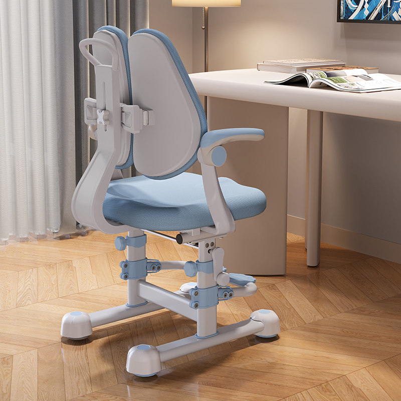 儿童学习椅可升降调节矫正坐姿靠背凳子小学生书桌椅子家用写字椅