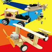 科学实验包小学生diy创意小实验器材套装 儿童科技手工制作材料包