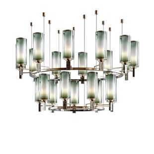 新款中式酒店会所包厢餐厅包房大气饭店豪华宴会厅订制大吊灯