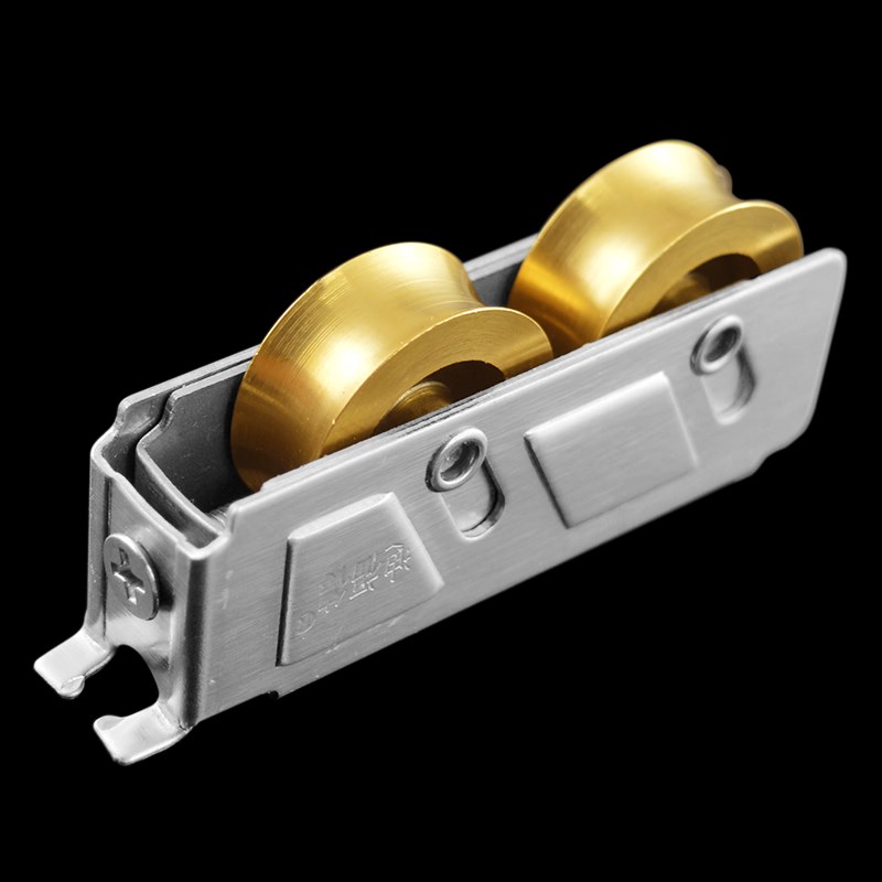 788型铝合金门窗滑轮789型推拉窗户滚轮757不锈钢宽铜轮平移门轮