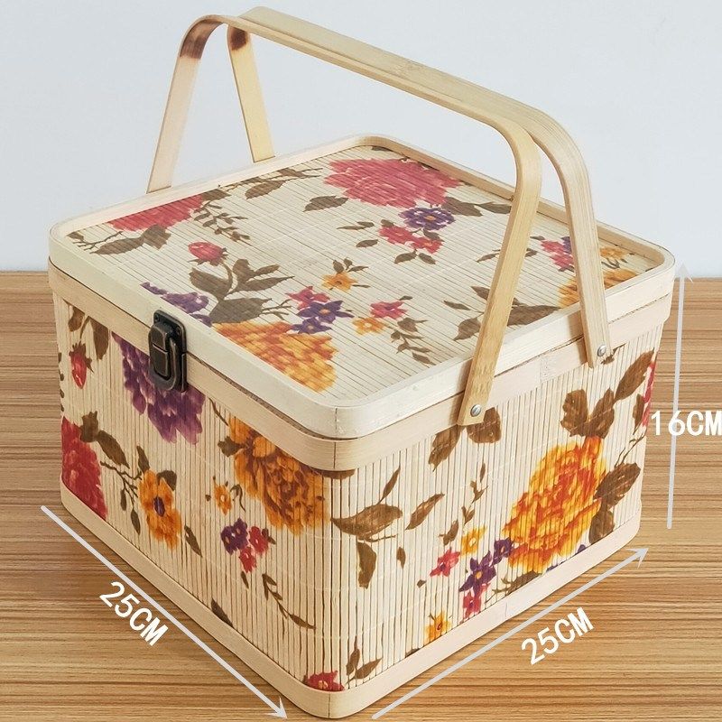 中秋节粽子咸鸭蛋鸡蛋土特产大闸蟹水果手工竹编手提竹篮包装礼篮,特色手工艺,竹编/竹雕,淘宝优惠券,粉丝福利购,淘宝优惠卷