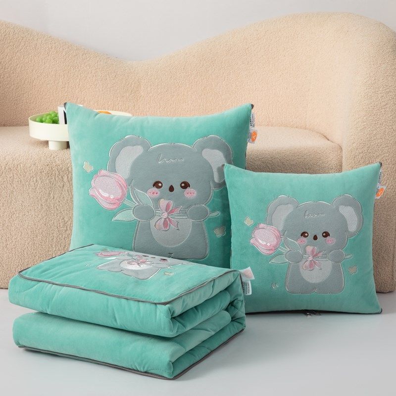 两用抱枕被秋冬加厚A类母婴级汽车办公室宿舍靠垫枕头被午睡折叠,居家布艺,抱枕被,淘宝优惠券,粉丝福利购,淘宝优惠卷