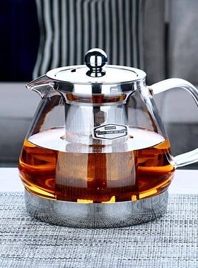 玻润NEA磁炉玻璃茶玻壶耐用热璃煮茶器家加电厚耐高温煮茶壶
