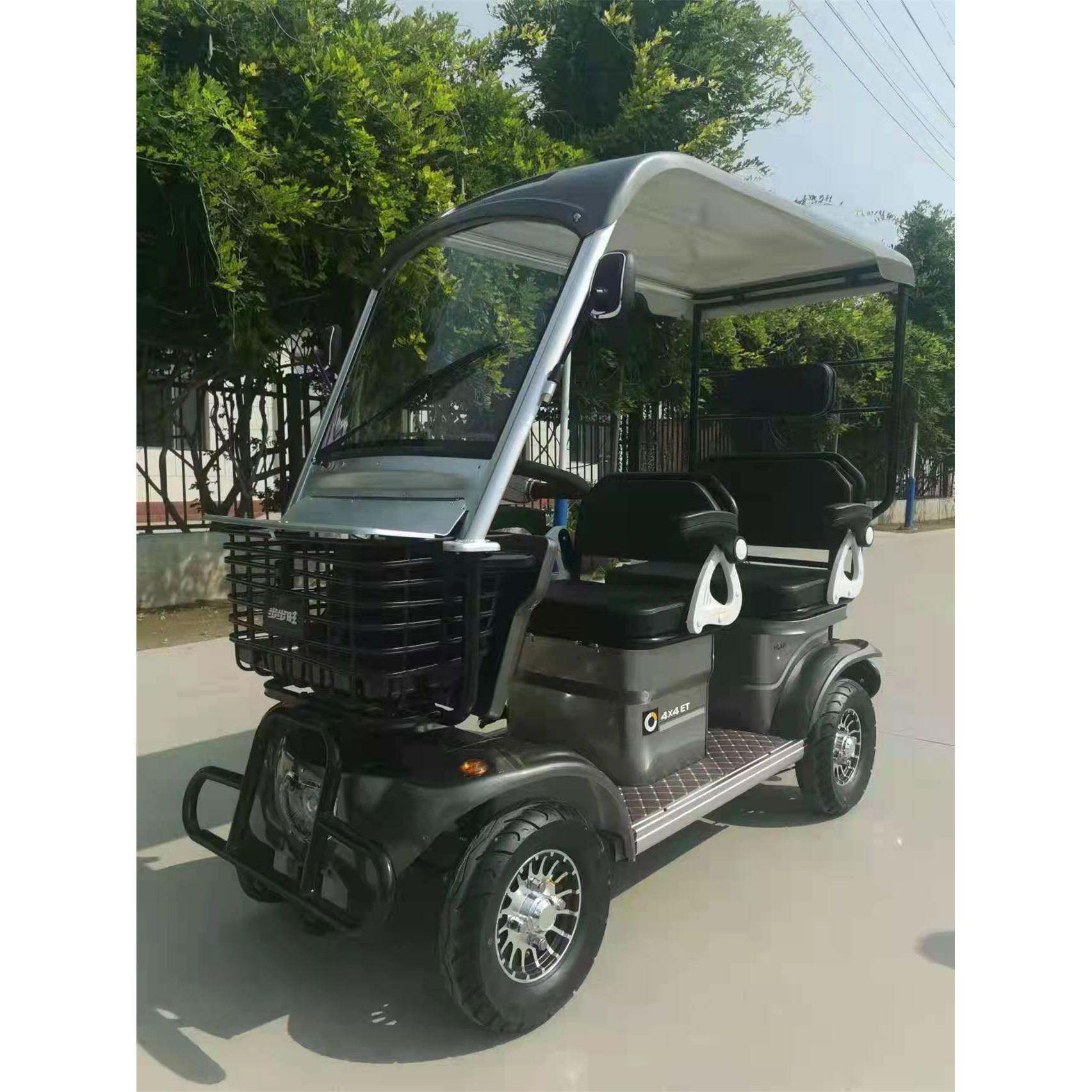 人天电动四轮车型老年代步电动四轮小车家用商用载客电动四轮987