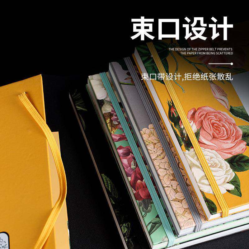 水彩上色线稿鲜花的来信临色摹本手工彩本活纸张483页涂本练习水