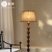 西早新款 复古高级氛围灯 中古侘寂风卧室床头灯落地灯客厅沙发法式