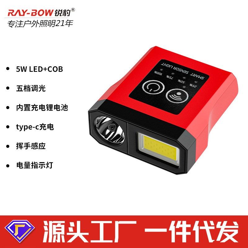 感应头灯强光头戴式头灯长续航钓鱼夜钓专用帽夹灯充电头灯,户外/登山/野营/旅行用品,头灯,淘宝优惠券,粉丝福利购,淘宝优惠卷