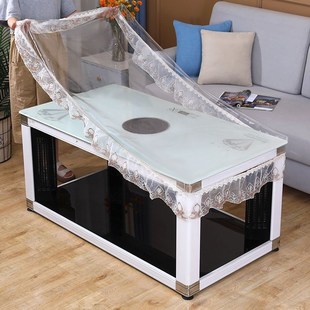 烤火炉桌面保护垫免洗pvc长方形透明桌罩桌面垫茶几套无味防水防