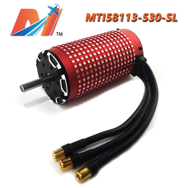 5.5KW无刷内转电机12N4P高转速无传感器马达电动船车水下推进器