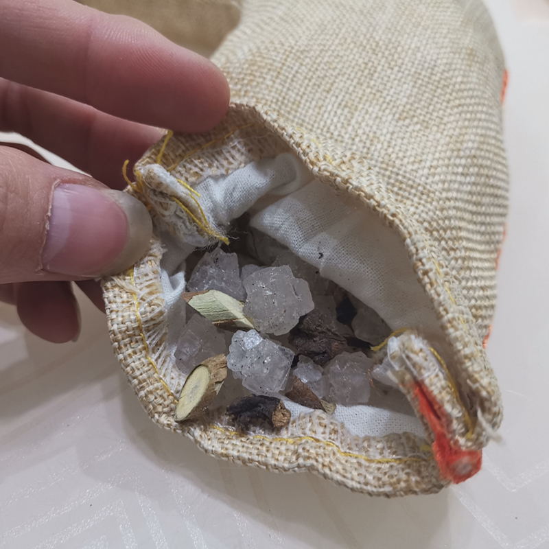 矿物盐热疗包盐袋颈椎肩颈热敷包粗盐包袋子家用颈包微波炉加热