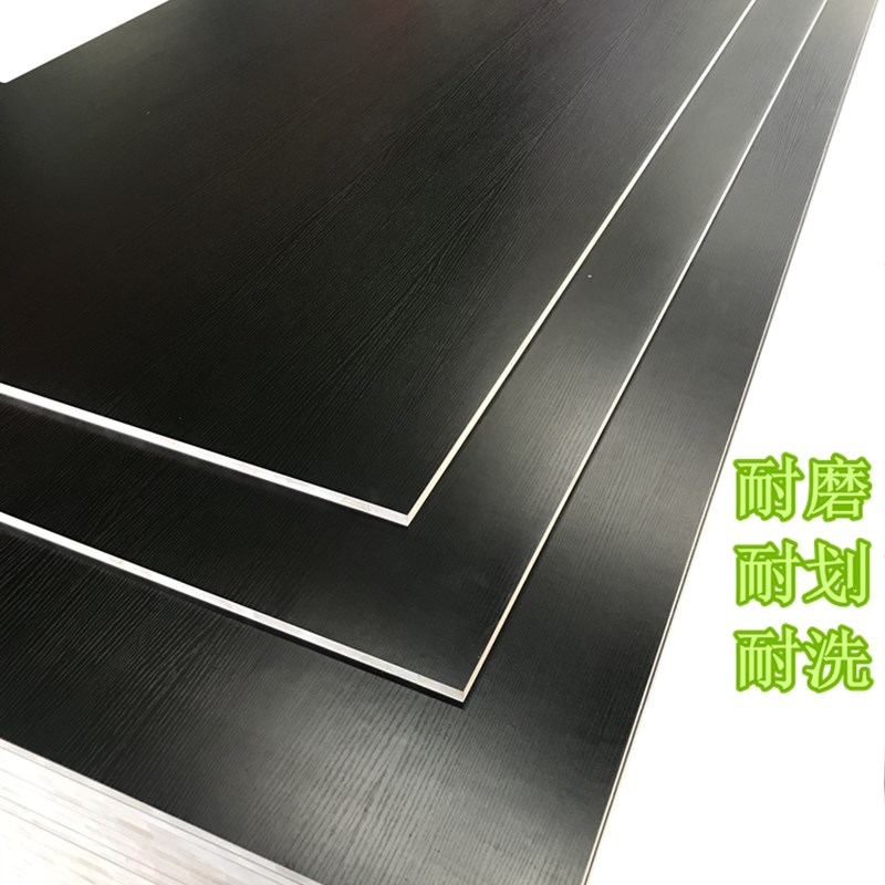 黑色黑橡免漆板 马六甲板芯环保 防水