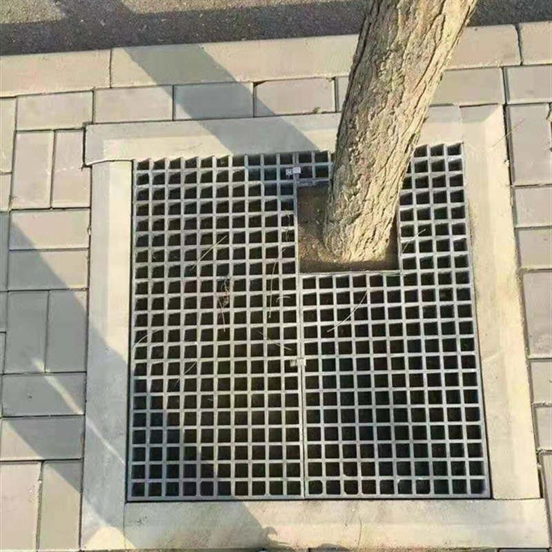 玻璃钢格栅板鸽舍地网格树池篦子树坑格栅地沟篦子光伏检修通道网