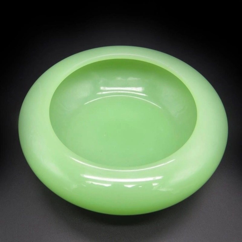 天然玉石手工烟灰缸大理石时尚个性创意送礼家居好用好清理