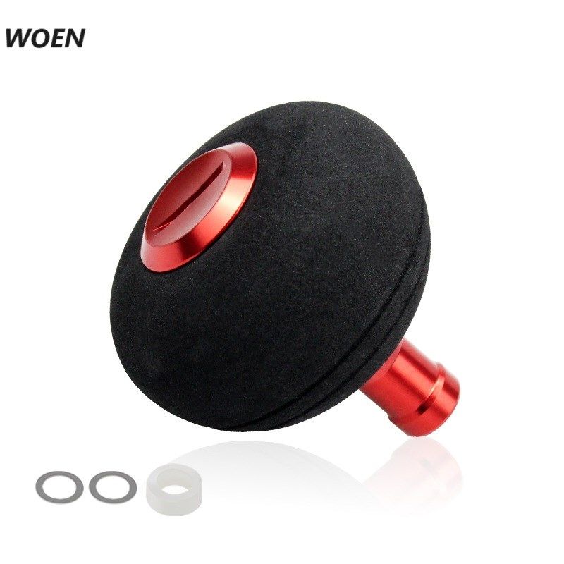 WOEN海钓渔轮握把EVA材质50MM鼓轮握丸配件