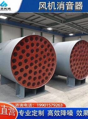 胜恩离心风机音轴流备式风机消声器工业风器机设降消噪通用SEFG静