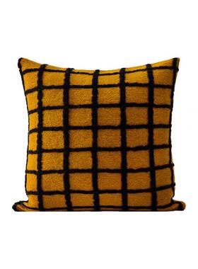 样板客厅房抱枕轻发奢简现代软装沙靠垫方枕样约板间酒店QML抱枕