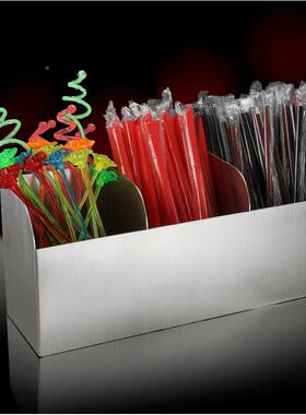 三格吧VZD吸台亚管黑色克力咖啡架厅奶茶店用品商用收纳盒工厂