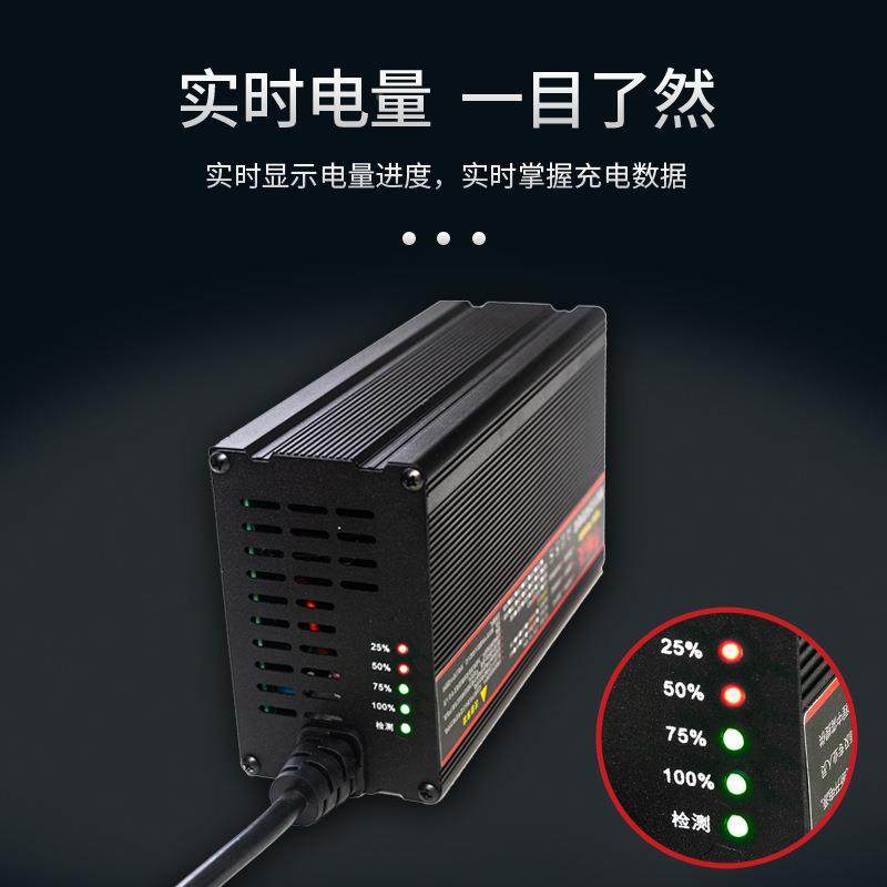 厂家直供8锂电池LWAV充电电动车电三轮电4四轮代步车充电机快器充