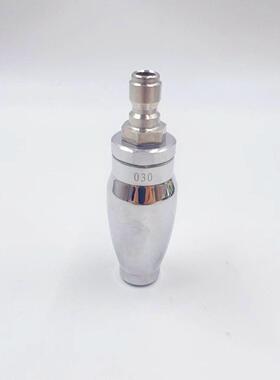 旋高压清洗机喷嘴镀铜36电0莲花转喷头746度1/4快插4000PSI除锈树