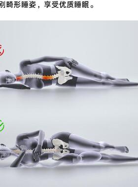 床上大长条睡妇觉孕友夹腿人体工学抱VUD枕成人女生睡觉侧睡男朋