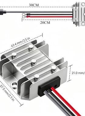 12V4V转30V电转换器1451V升30V3.5A直2流升压电2源源30V升压器