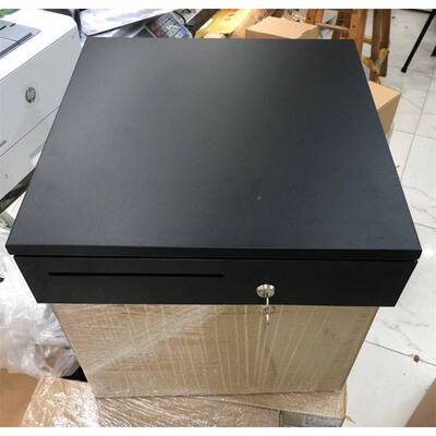 五格三档机钱箱四格收银超CSE市收银机钱柜利商场便店收款屉式抽c