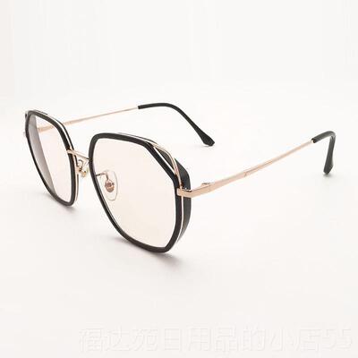 高档Retina紫ble防蓝光眼镜202脑5网红猫眼新款目电外辐射平光护