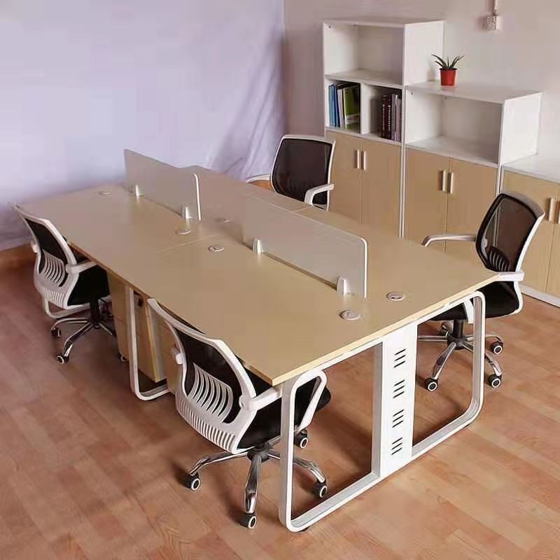 办公室电脑桌职员人人位屏风工位员工桌办公桌椅四人工位