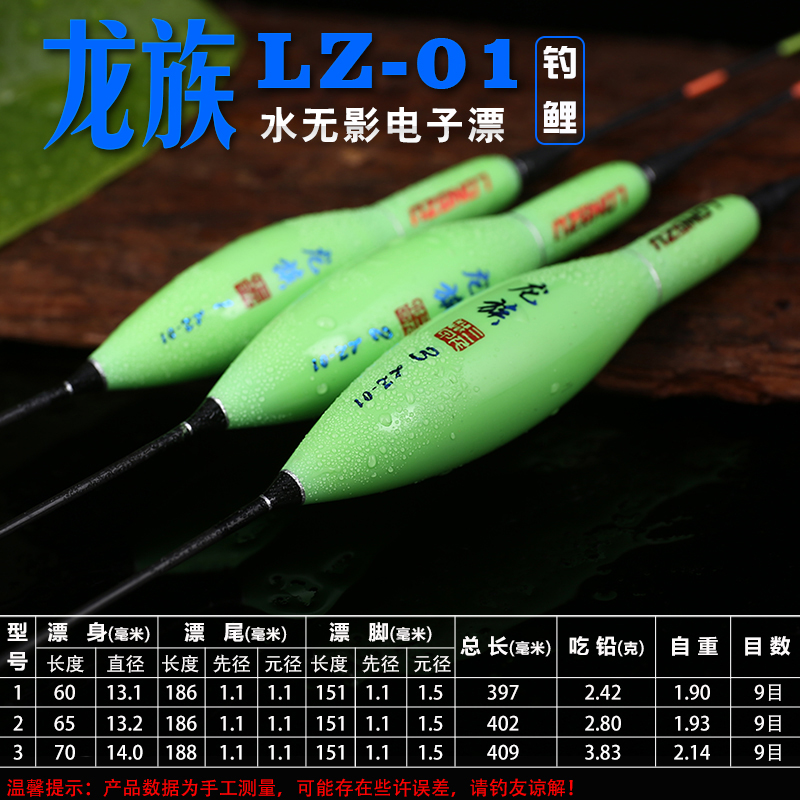 2021夜光漂水无影超亮夜钓鱼漂纳米鲫鱼 用电子漂三千越甲夜光漂