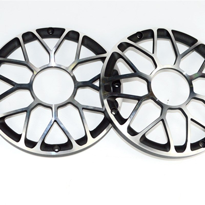 汽车喇叭铝合金网罩 6.5寸中音喇叭罩铝合金喇叭盖金属保护罩