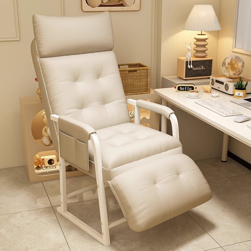 躺椅懒人沙发椅办公室午休午睡单人床可躺可坐两用电脑椅靠背椅子