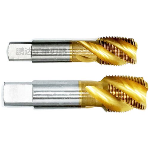 含钴镀钛螺旋管螺纹丝锥NPT1/8 RC1/4 G3/8 ZG1/2 PT3/4 Z1不锈钢