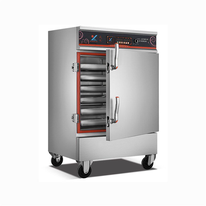 成就电脑数控全自动商用蒸饭柜学校食堂蒸饭车馒头米饭电蒸箱机