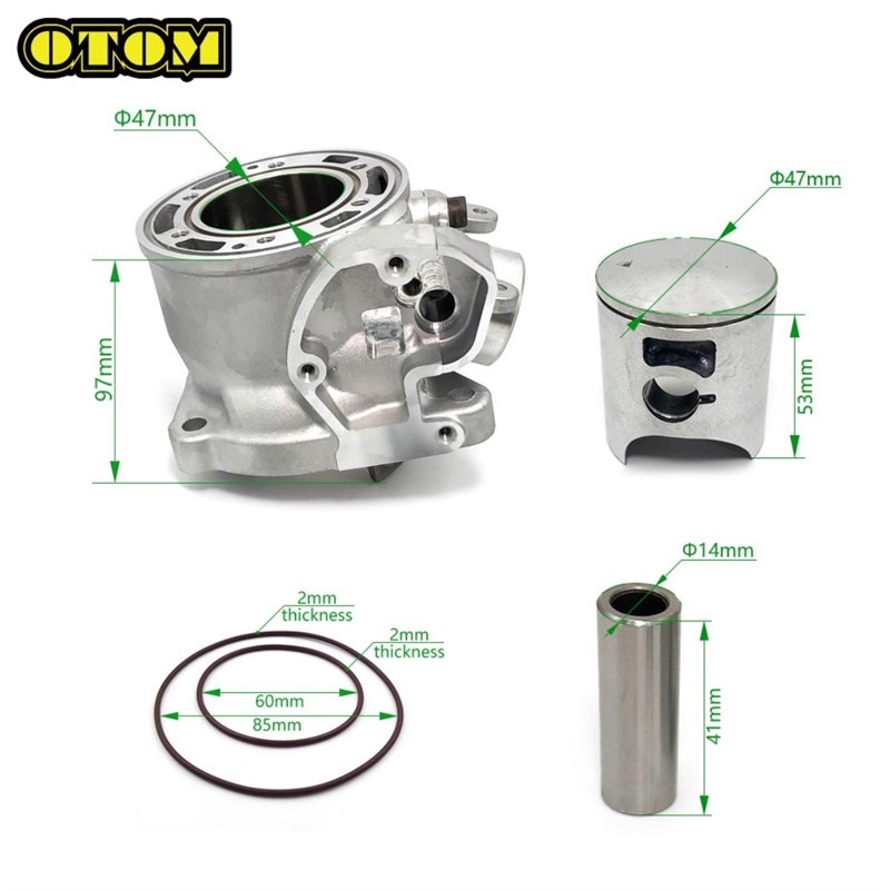 开禧85发动机缸适用SX85/SX105缸体活塞缸组胡思瓦纳TC85